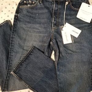 GRLFRND Jeans 32" Sunny High-Rise Straight-Leg